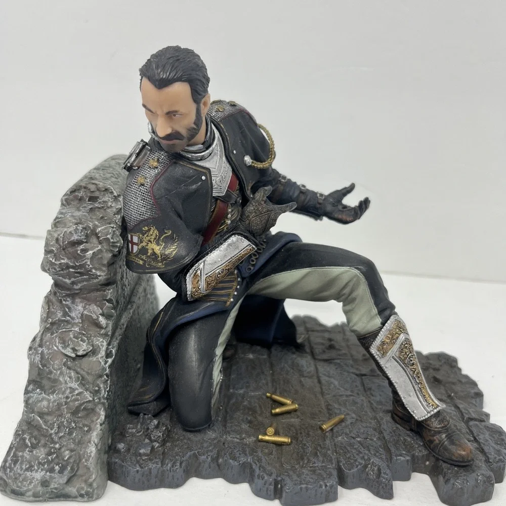 The Order 1886 Galahad Under Fire Taking Cover Sony PS4 Collector's Statue  READ